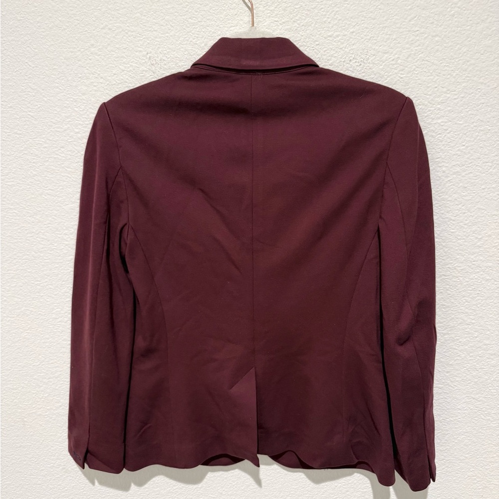 BODEN Women's Burgandy Blazer Jacket Size 6P - Picture 2 of 4